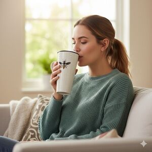 Travel Bee Coffee Mug 19oz